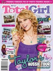 Total Girl Cover, March 2010