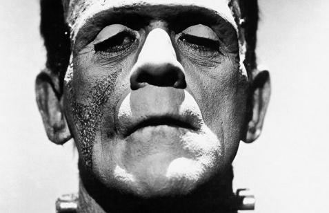 This is Frankenstein, not an image of the author.