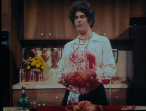 Dan Akroyd as Julia Child on Saturday Nite Live (a bit that supposedly Child thought was hilarious.)