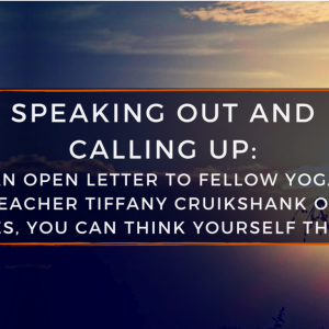 No, You Can’t ‘Think Yourself Thin’: An Open Letter to Tiffany Cruikshank